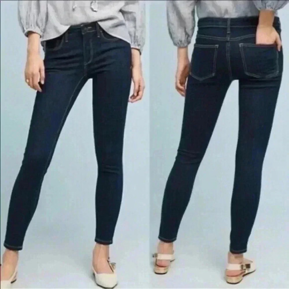Anthropologie Denim - Anthropologie pilcro dark wash skinny jeans‎
